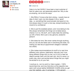 Yelp Customer Reviews